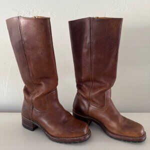 Frye Campus Leather Boot - Size 7 Brown